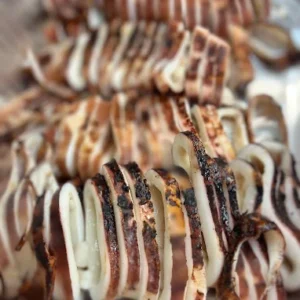 Koi's grilled squid tray